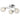 Lampă de plafon cu 3 becuri LED G9 120 W