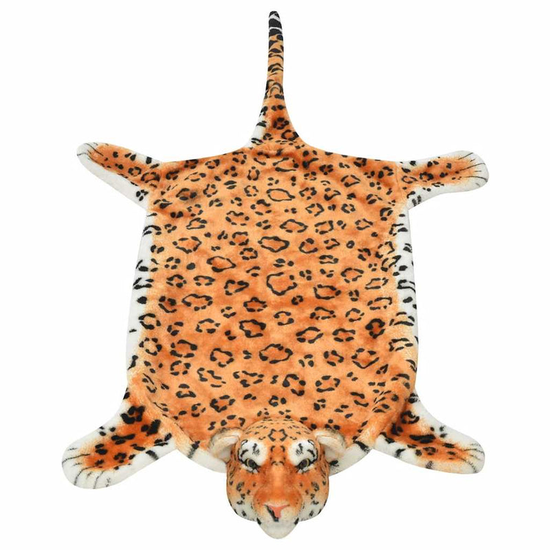 Covor cu model leopard 139 cm Pluș Maro
