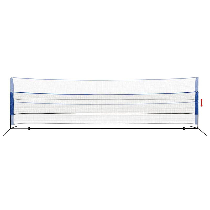 Fileu de badminton cu fluturași, 600 x 155 cm