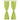 Draperii micro-satin cu bride, 2 buc, verde, 140 x 225 cm