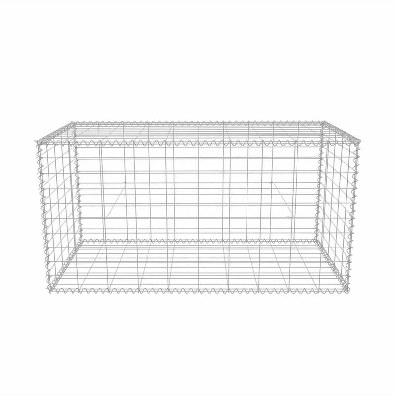 Coș gabion, 100 x 50 x 50 cm, oțel galvanizat