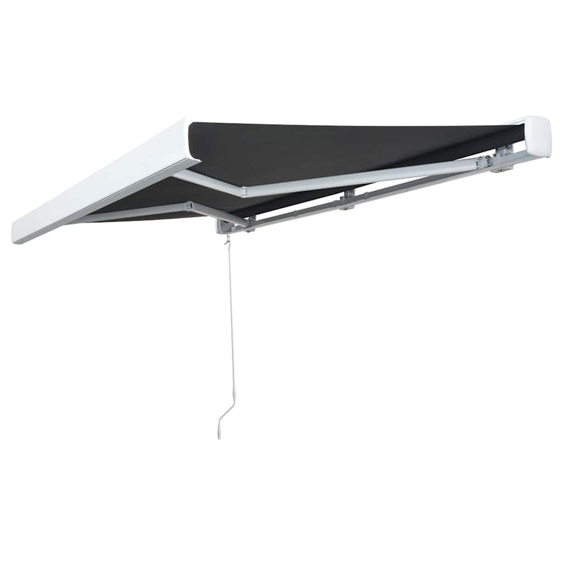 Cadru de copertină Alb 300 x 250 cm Aluminiu