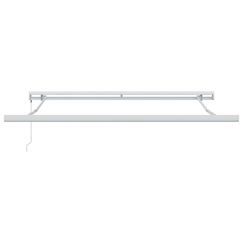 Cadru de copertină Alb 300 x 250 cm Aluminiu