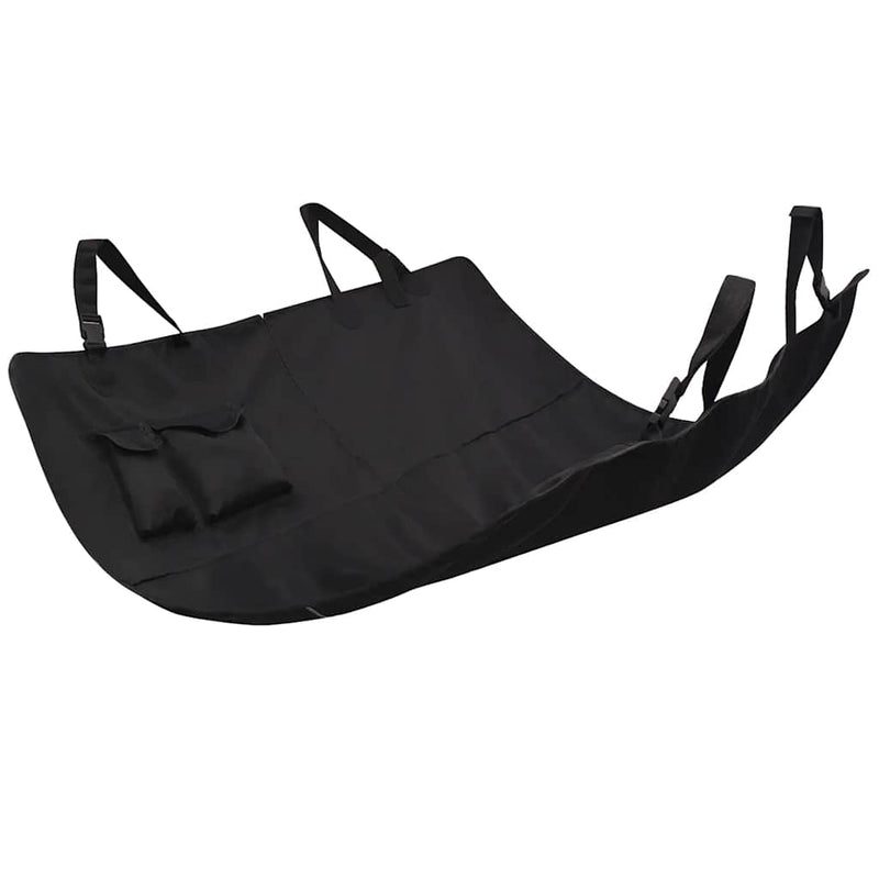 Husă scaun auto spate pentru animale, negru, 148x142 cm