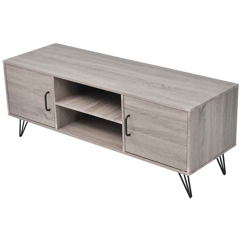 Comodă TV, gri, 120x40x45 cm