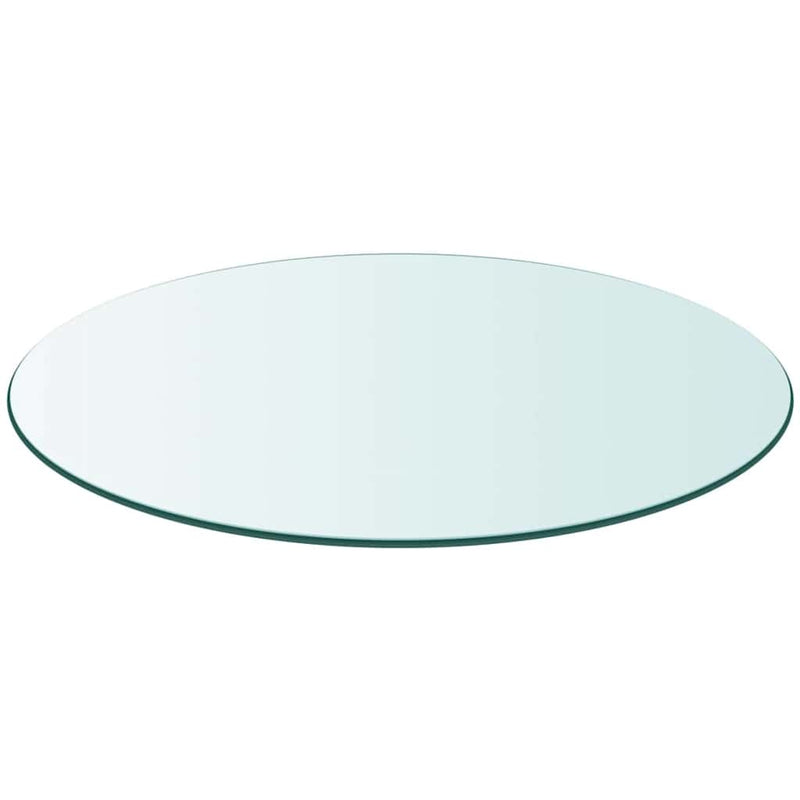 Blat masă din sticlă securizată rotund 700 mm