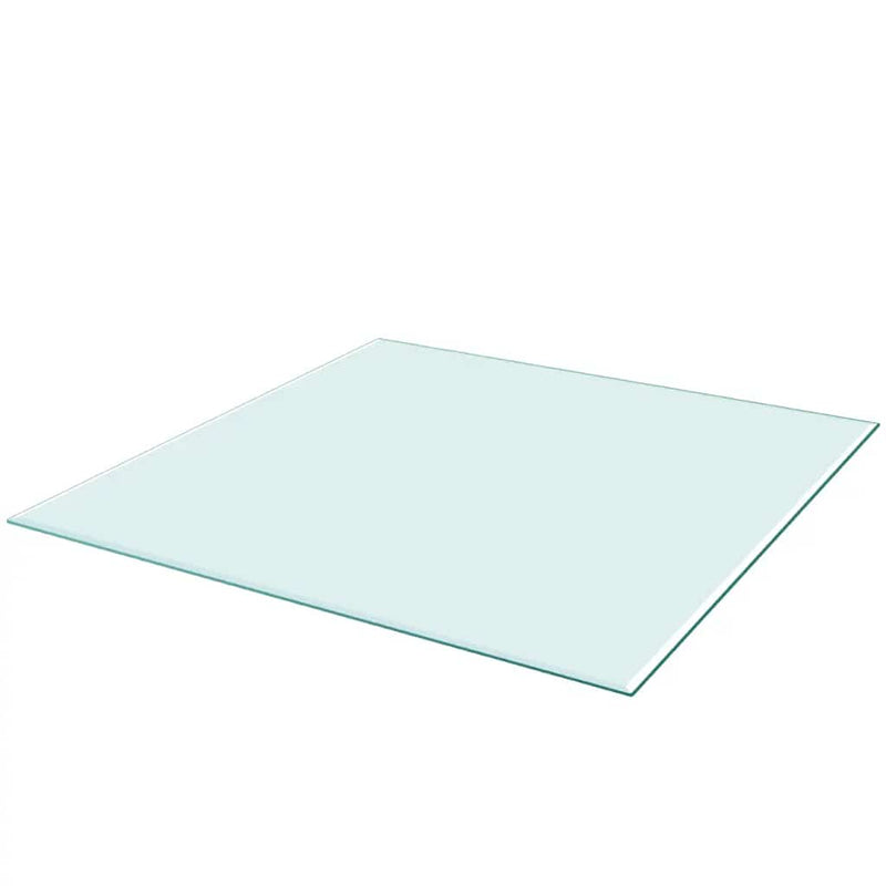 Blat de masă din sticlă securizată pătrat 800 x 800 mm