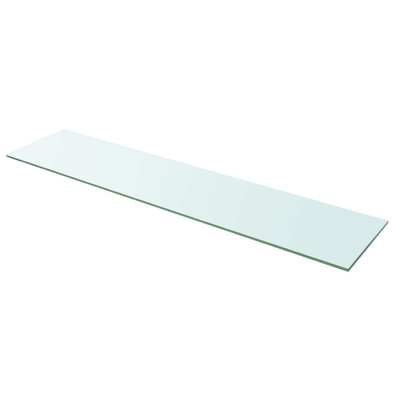Raft din sticlă transparentă, 110 x 25 cm