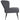 Scaun cocktail, gri închis, material textil