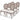 Scaune de sufragerie, 6 buc., crem, material textil