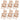 Set mobilier exterior cu scaune pliabile 7 piese lemn tec masiv