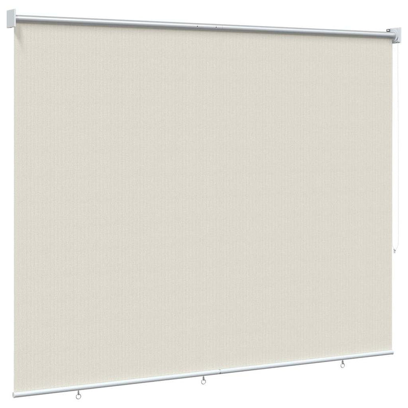 Jaluzea tip rulou de exterior 225 (l) x 140 (î) cm, crem