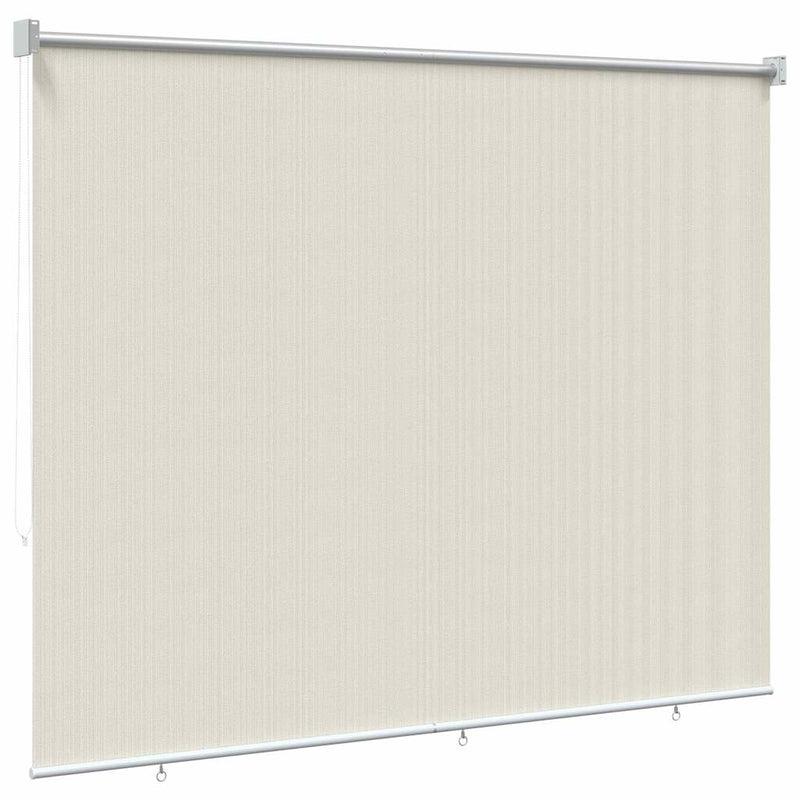 Jaluzea tip rulou de exterior 225 (l) x 140 (î) cm, crem
