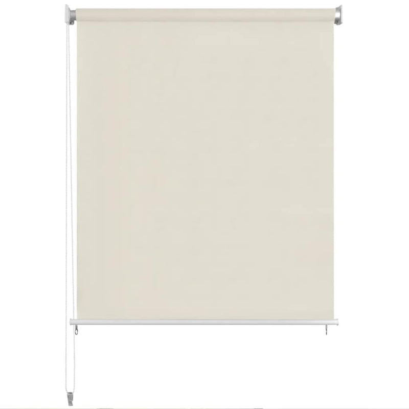 Jaluzea tip rulou de exterior 185 (l) x 230 (î) cm, crem