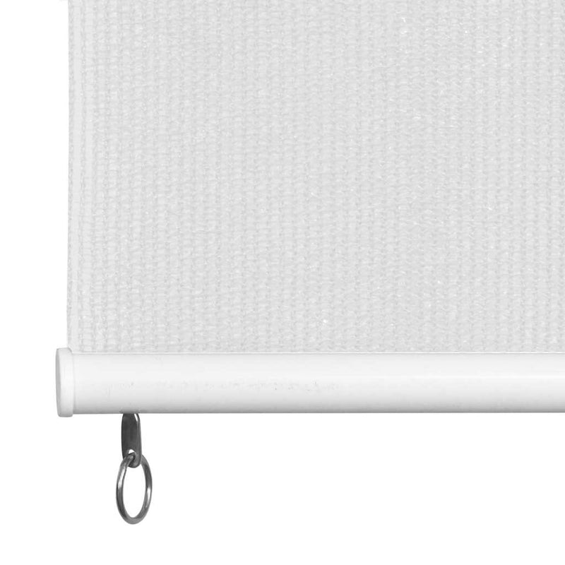 Jaluzea tip rulou de exterior 145 (l) x 140 (î) cm, alb