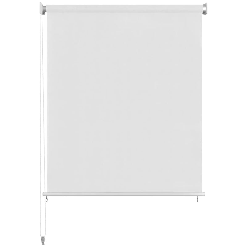 Jaluzea tip rulou de exterior 145 (l) x 230 (î) cm, alb