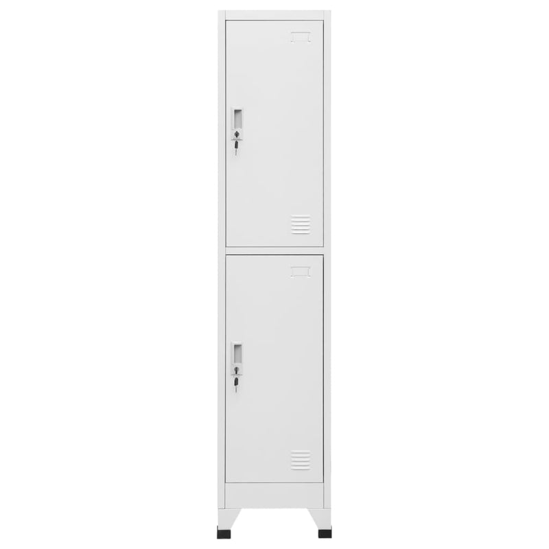 Dulap vestiar cu 2 compartimente 38x45x180 cm