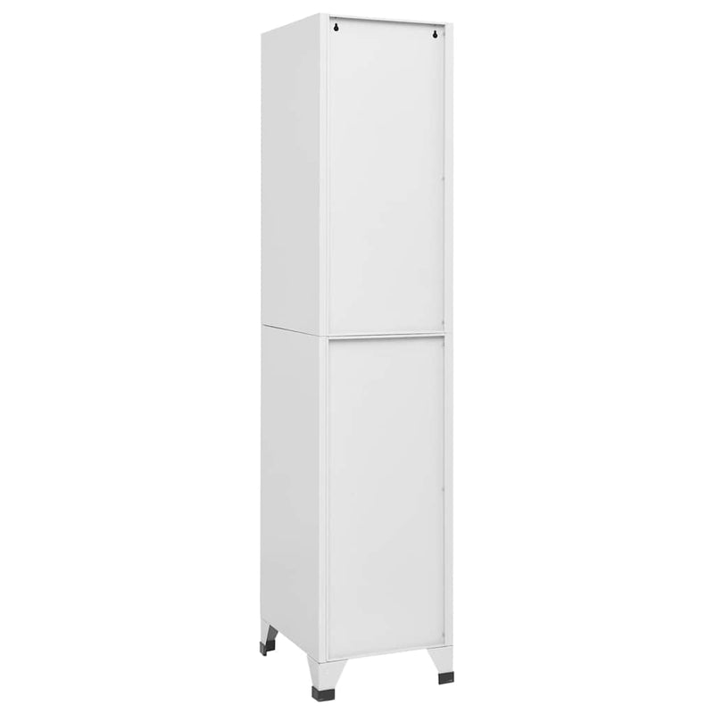 Dulap vestiar cu 4 compartimente 38x45x180 cm