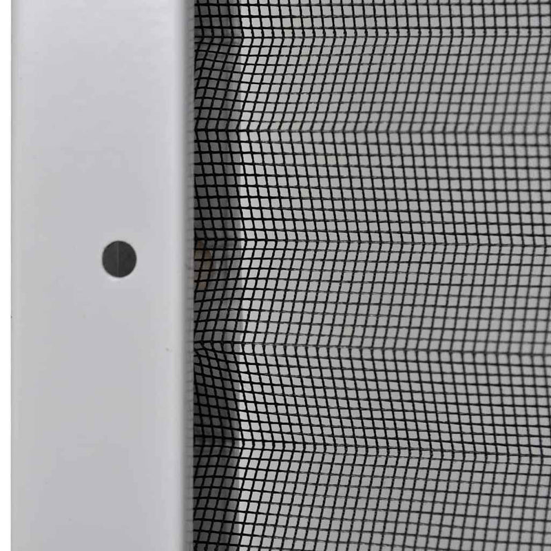 Ecran insecte pentru ferestre, cu umbrar, aluminiu, 80x120 cm