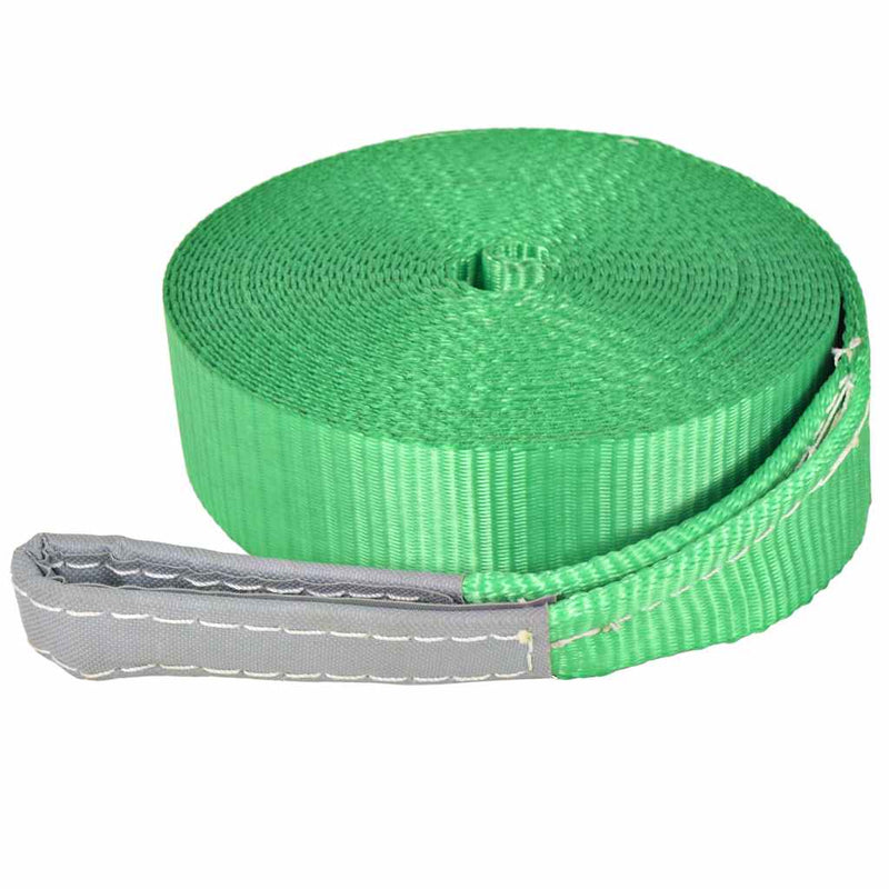 Coardă echilibru, 15 m x 50 mm, 150 kg, verde