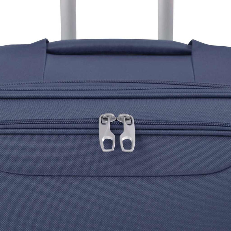 Set de trolere din material textil, 3 buc, bleumarin
