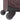Set trolere din material textil, 3 piese, cafeniu