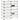 Organizator de pantofi interconectat, 12 compartimente, Alb