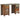 Birou cu postament, 140 x 50 x 77 cm, lemn masiv reciclat