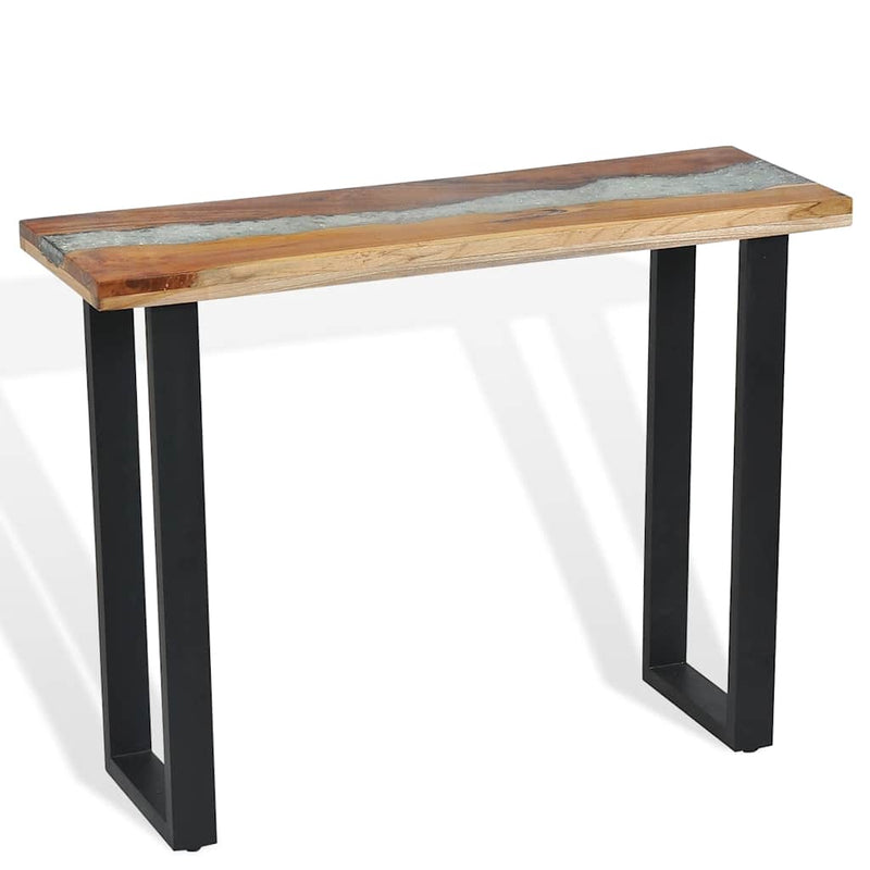 Masă consolă Lemn de tec 100 x 35 x 75 cm
