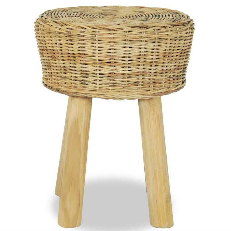 Scaun de bar, ratan natural