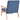 Fotoliu, albastru, material textil