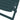 Set mobilier bistro pliabil, 3 piese, verde, plastic