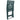 Set mobilier bistro pliabil, 3 piese, verde, plastic