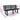 Bancă de grădină, antracit, 145,5 cm, plastic