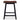 Set mobilier de bar, 3 piese, MDF, negru