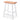Set mobilier de bar, 3 piese, alb, MDF