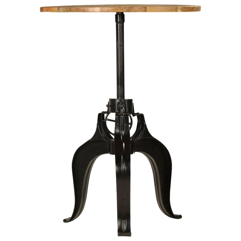 Masă de bar, lemn masiv de mango, 75 x (76-110) cm