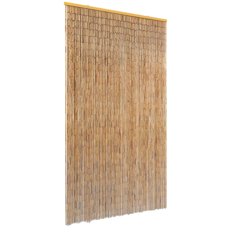 Perdea de ușă pentru insecte, bambus, 100x200 cm