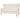 Canapea cu 2 locuri, material textil, alb crem