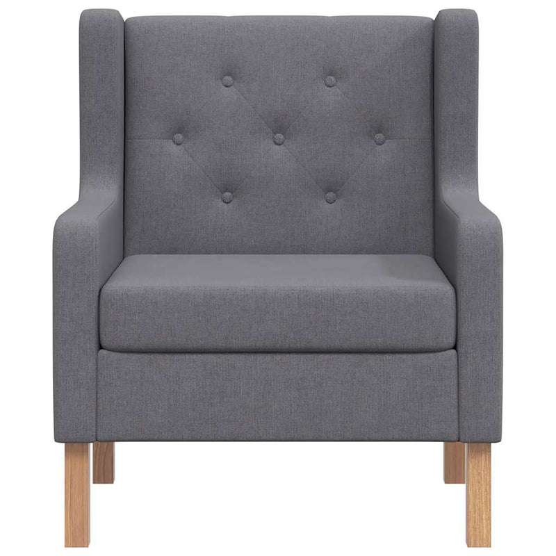 Fotoliu, gri, material textil
