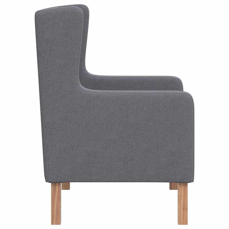 Fotoliu, gri, material textil