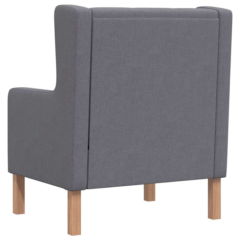 Fotoliu, gri, material textil