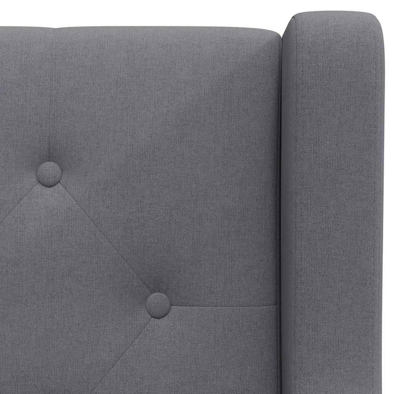 Fotoliu, gri, material textil