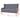 Canapea cu 2 locuri, material textil, gri