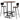 Set mobilier de bar, 3 piese, lemn masiv reciclat