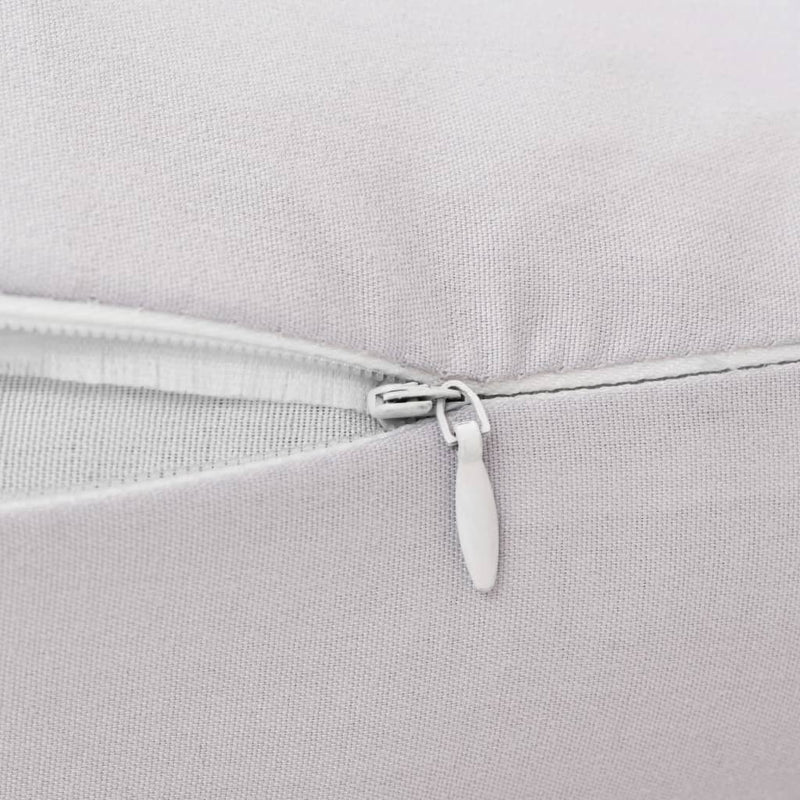 Pernă de sarcină în formă de J, gri, 54x(36-43) cm
