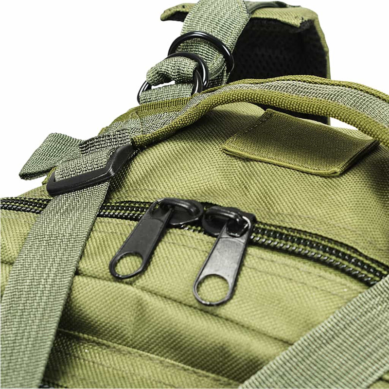 Rucsac în stil militar, 50 L, verde măsliniu