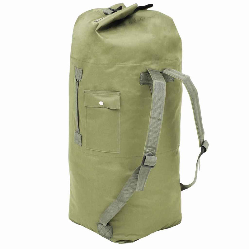 Rucsac în stil militar, 85 L, verde măsliniu