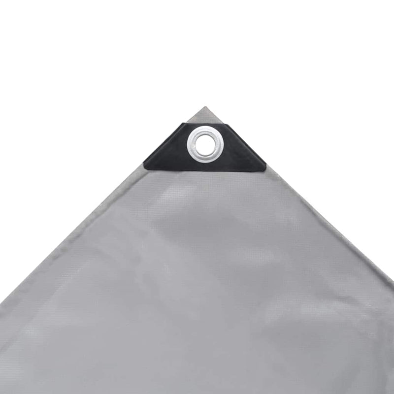 Prelate Gri 2 x 3 m Pânză cu acoperire PVC