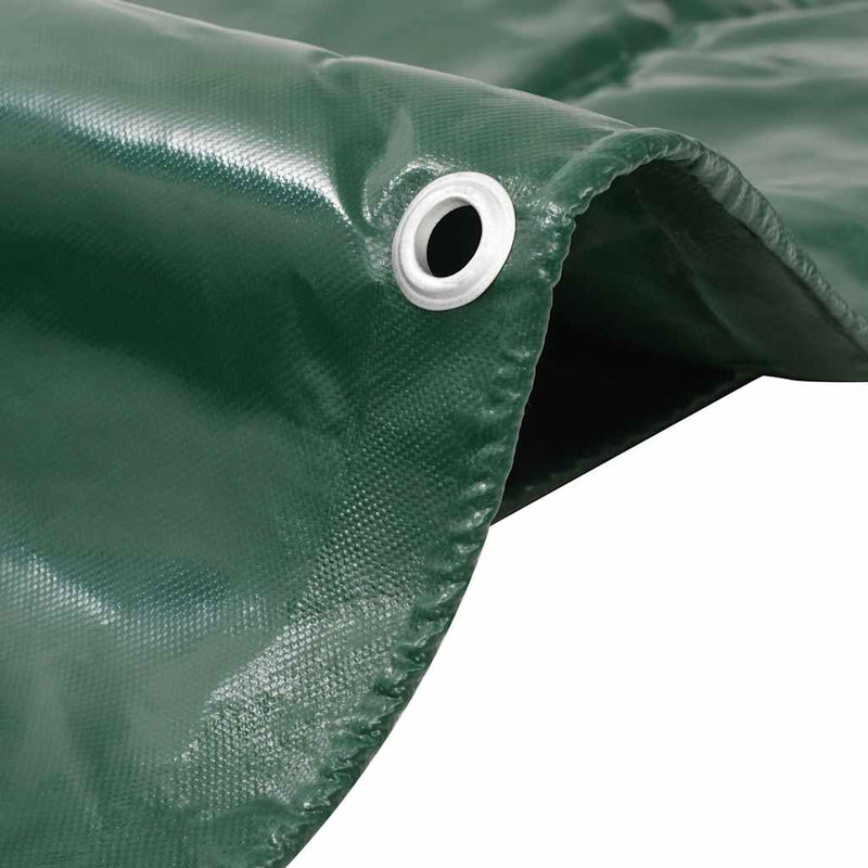 Prelate Verde 3 x 6 m Pânză cu acoperire PVC